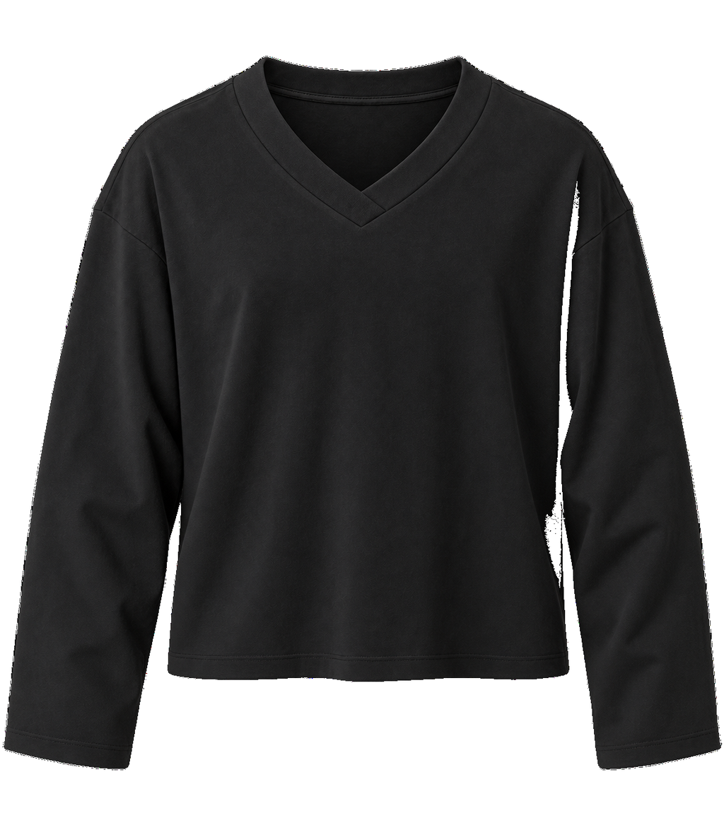 Caton Longsleeve Shirt by Favour in black