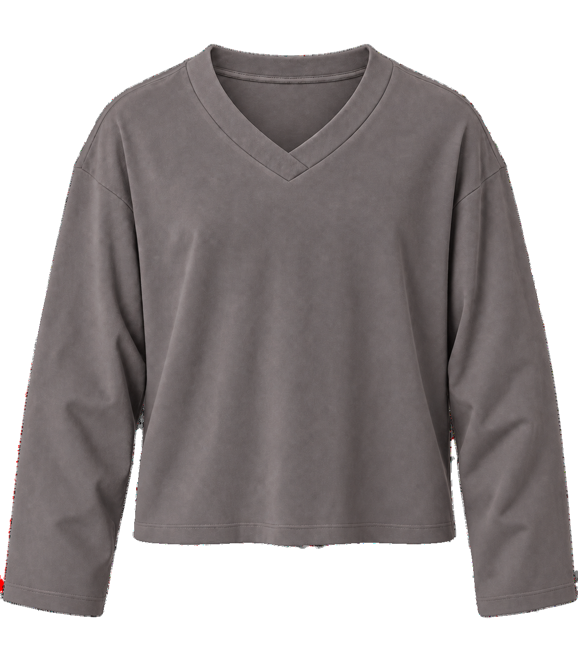 Caton Longsleeve Shirt by Favour in light grey, front
