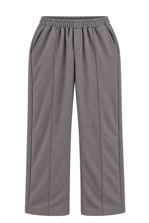 Caton Baggy Pants by Favour, Light Grey